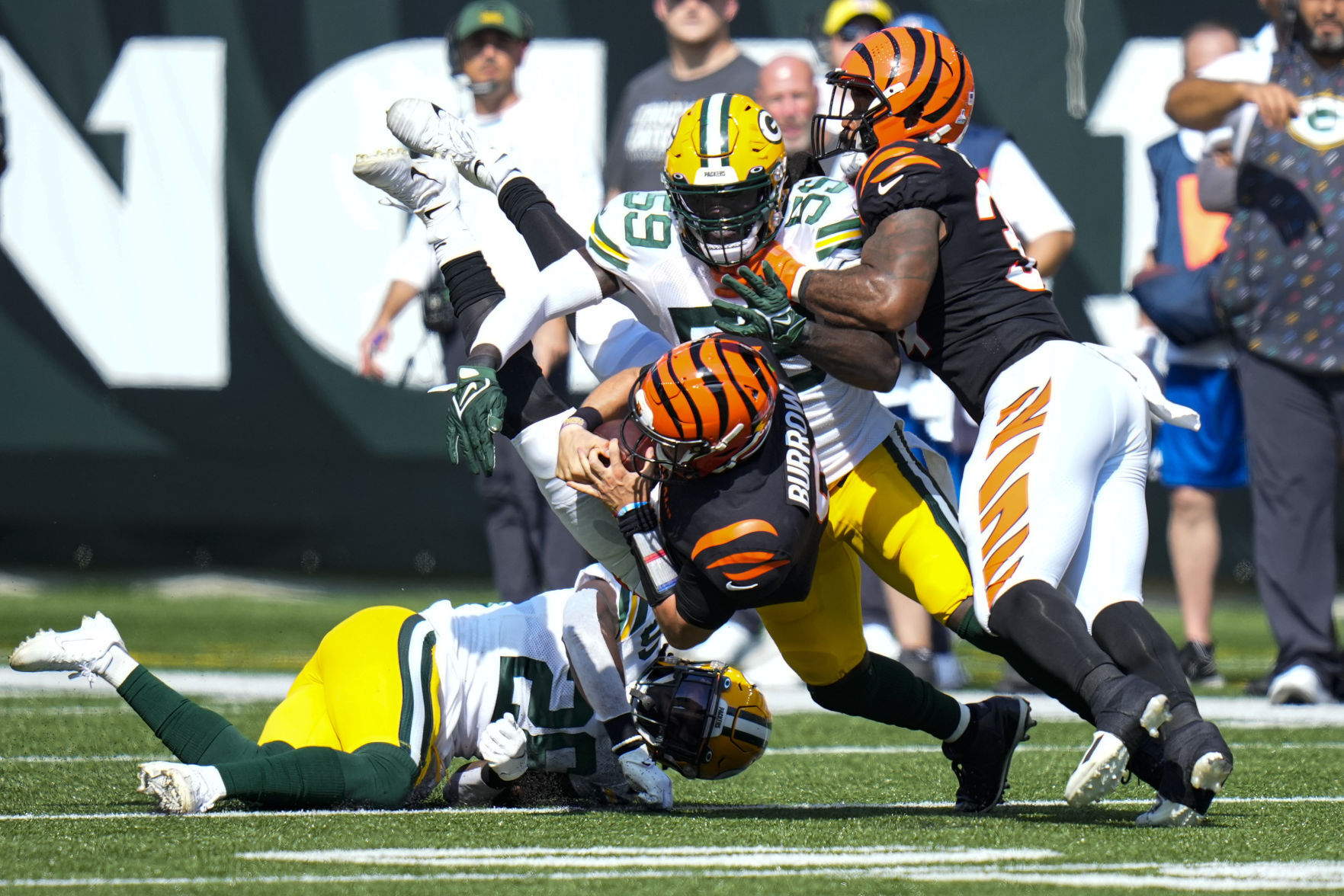 Packers Bengals Football